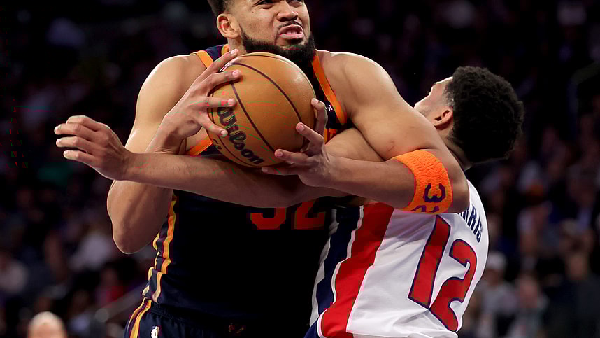 NBA: Playoffs-Detroit Pistons at New York Knicks