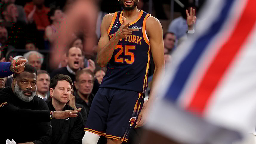 NBA: Playoffs-Detroit Pistons at New York Knicks