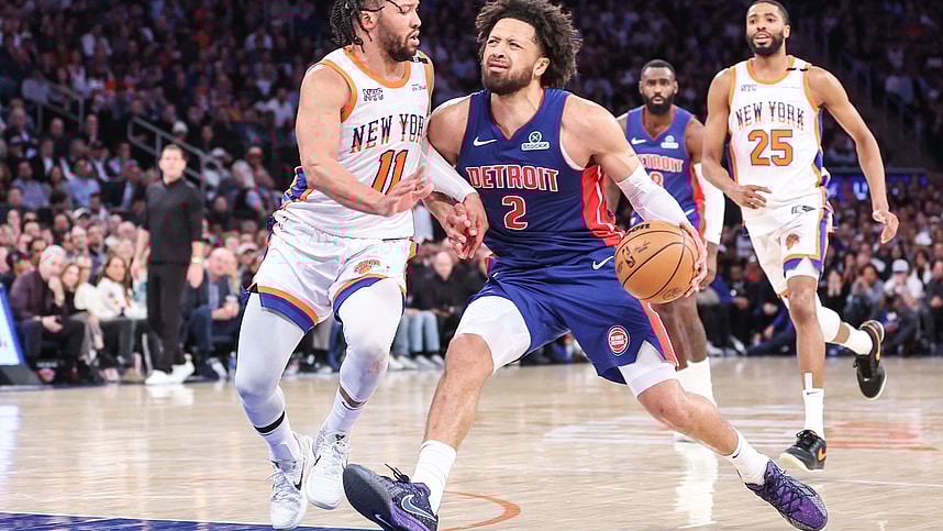 NBA: Playoffs-Detroit Pistons at New York Knicks