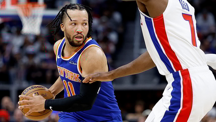 NBA: Playoffs-New York Knicks at Detroit Pistons