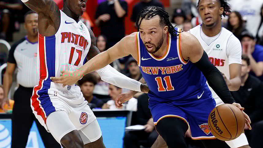 NBA: Playoffs-New York Knicks at Detroit Pistons