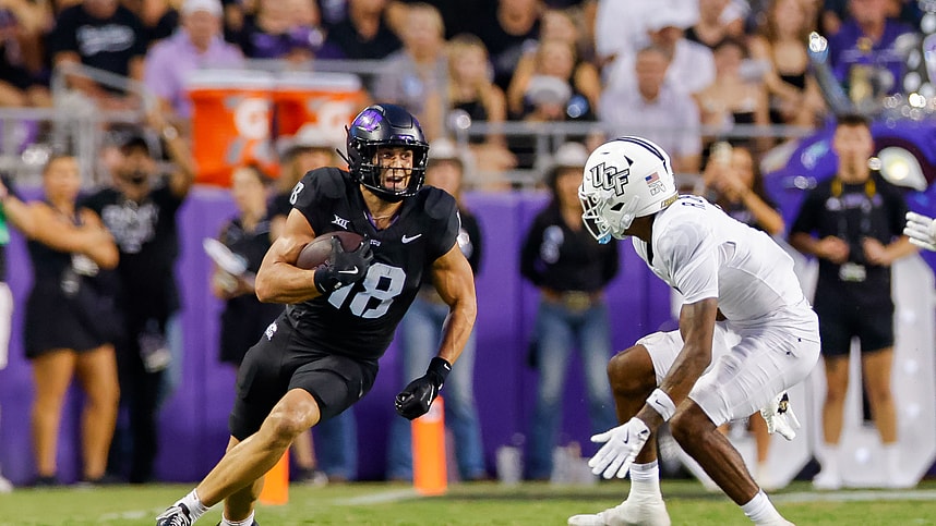 NCAA Football: Central Florida at Texas Christian, jack bech, new york giants