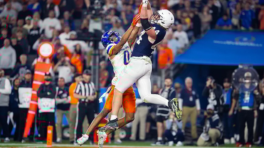 NCAA Football: Fiesta Bowl-Penn State at Boise State, tyler warren, new york jets