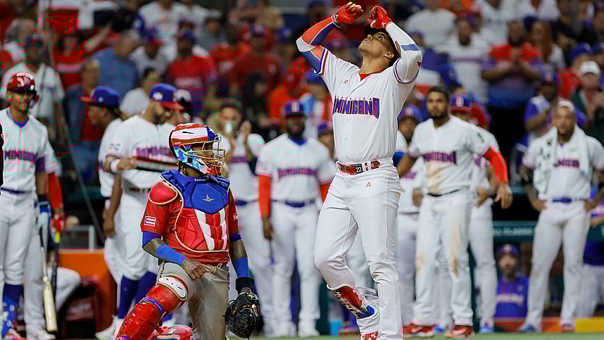 Baseball: World Baseball Classic-Puerto Rico vs Dominican Republic