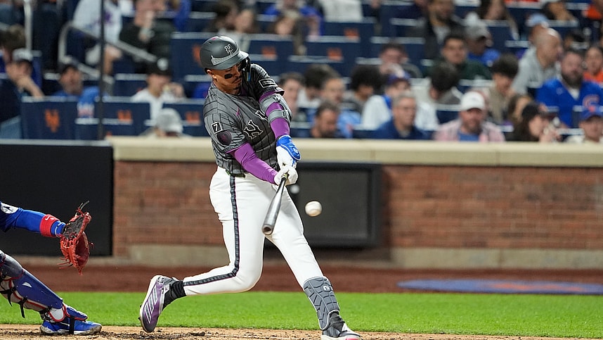 MLB: Chicago Cubs at New York Mets, mark vientos