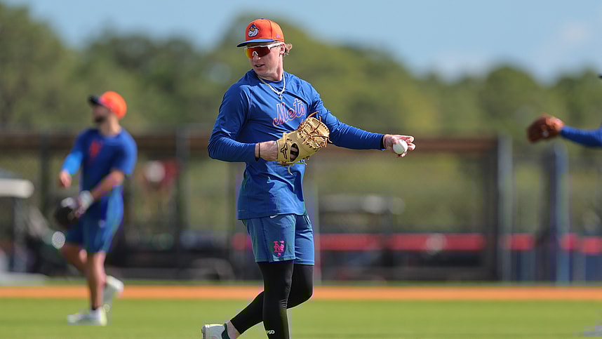 MLB: New York Mets-Workouts