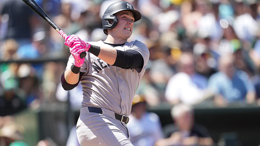 MLB: New York Yankees at Athletics, ben rice