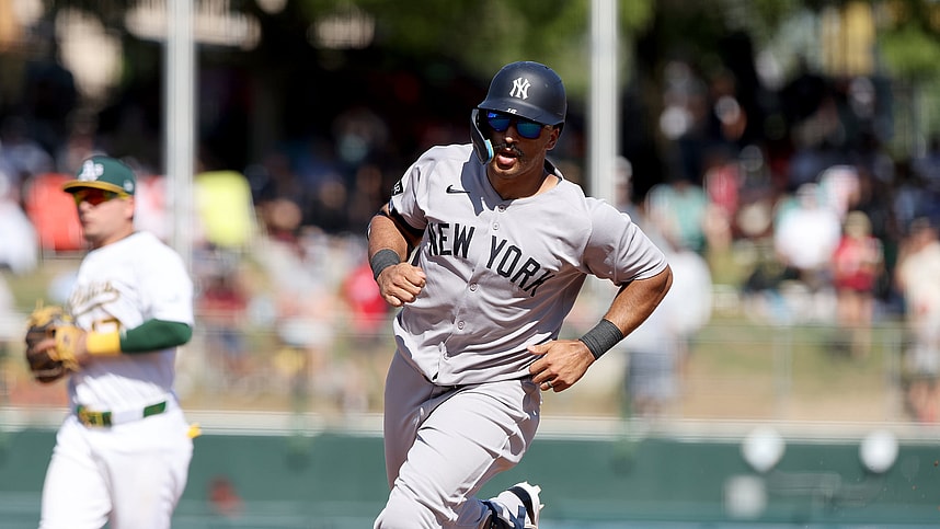 MLB: New York Yankees at Athletics, trent grisham