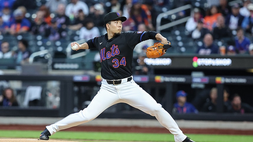 MLB: Pittsburgh Pirates at New York Mets, kodai senga
