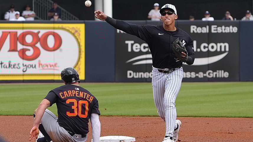 MLB: Spring Training-Detroit Tigers at New York Yankees