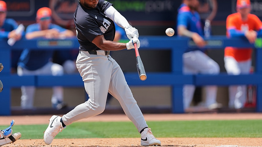 MLB: Spring Training-New York Yankees at New York Mets, pablo reyes