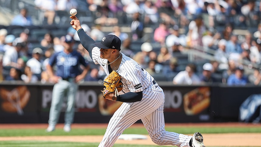 MLB: Tampa Bay Rays at New York Yankees, fernando cruz