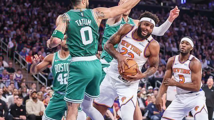 NBA: Playoffs-Boston Celtics at New York Knicks