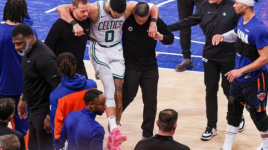 NBA: Playoffs-Boston Celtics at New York Knicks