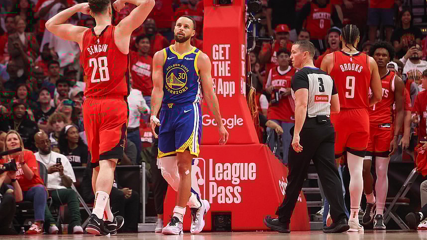 NBA: Playoffs-Golden State Warriors at Houston Rockets