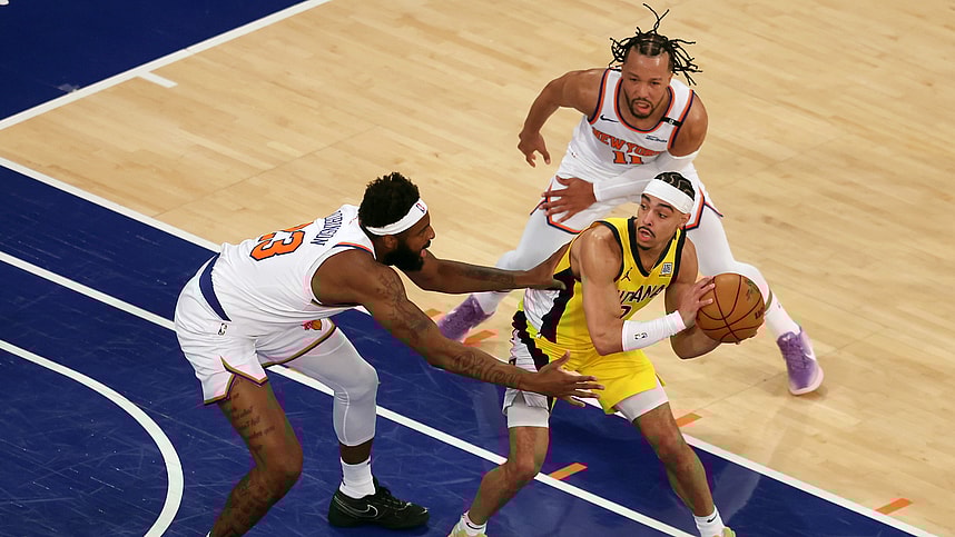 NBA: Playoffs-Indiana Pacers at New York Knicks