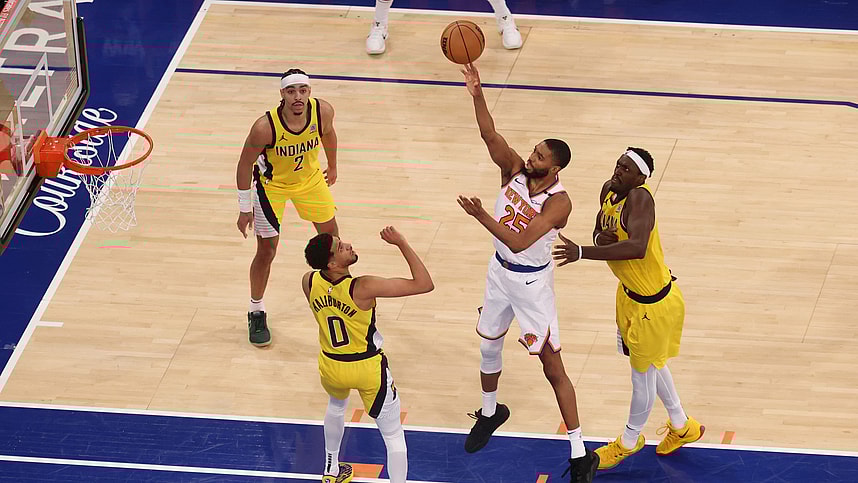 NBA: Playoffs-Indiana Pacers at New York Knicks
