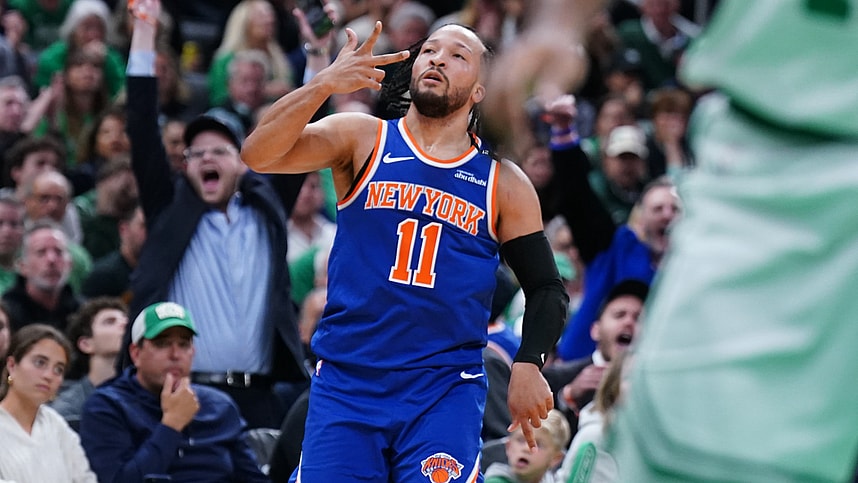 NBA: Playoffs-New York Knicks at Boston Celtics
