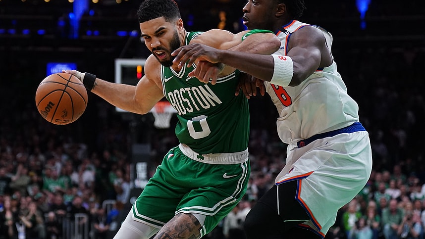 NBA: Playoffs-New York Knicks at Boston Celtics