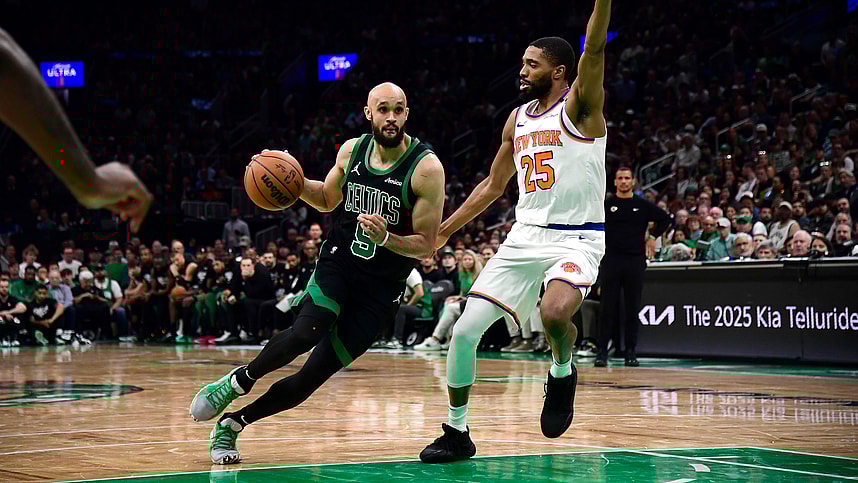 NBA: Playoffs-New York Knicks at Boston Celtics