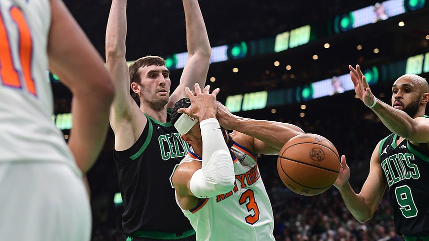 NBA: Playoffs-New York Knicks at Boston Celtics