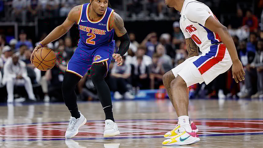 NBA: Playoffs-New York Knicks at Detroit Pistons
