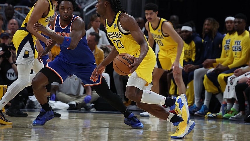 NBA: Playoffs-New York Knicks at Indiana Pacers