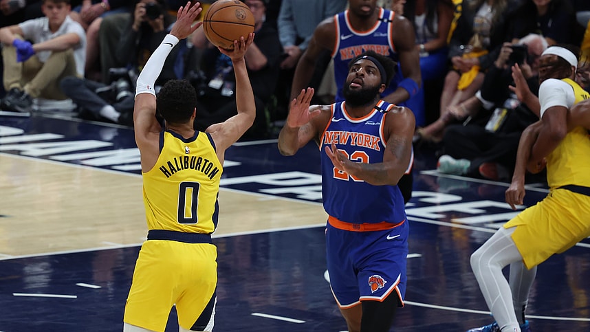 NBA: Playoffs-New York Knicks at Indiana Pacers