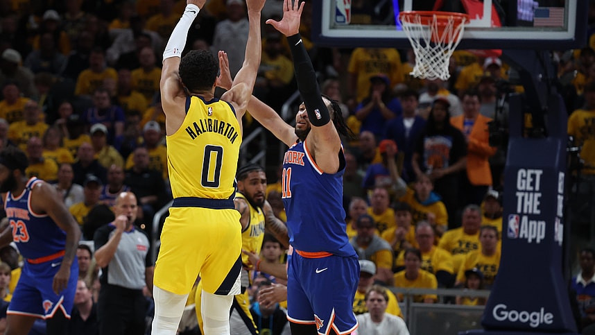 NBA: Playoffs-New York Knicks at Indiana Pacers