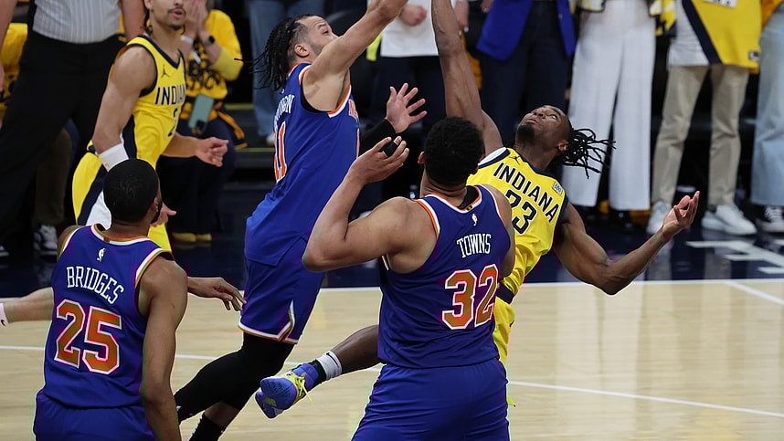 NBA: Playoffs-New York Knicks at Indiana Pacers