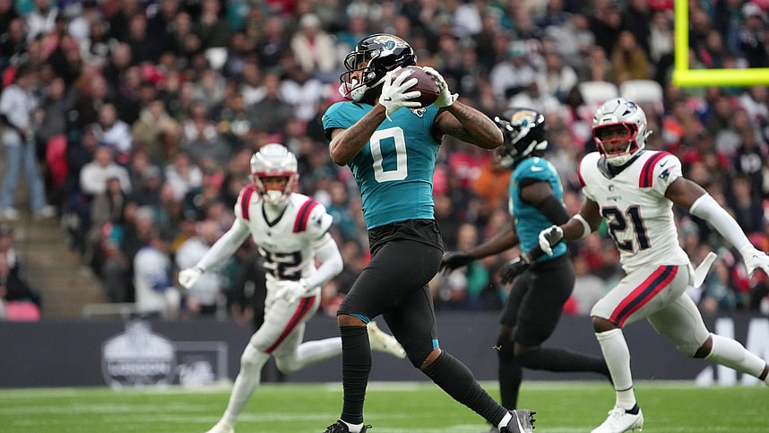 NFL: London Games-New England Patriots at Jacksonville Jaguars, gabe davis, new york giants