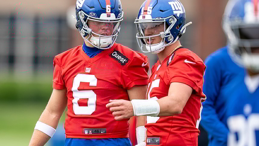 Syndication: The Record, jaxson dart, new york giants