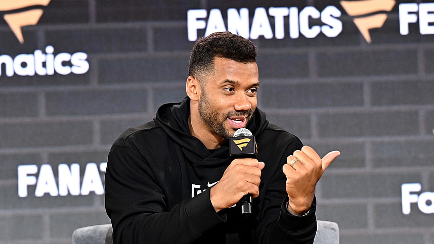 russell wilson, Giants, Fanatics Fest