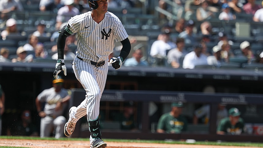 MLB: Athletics at New York Yankees, cody bellinger