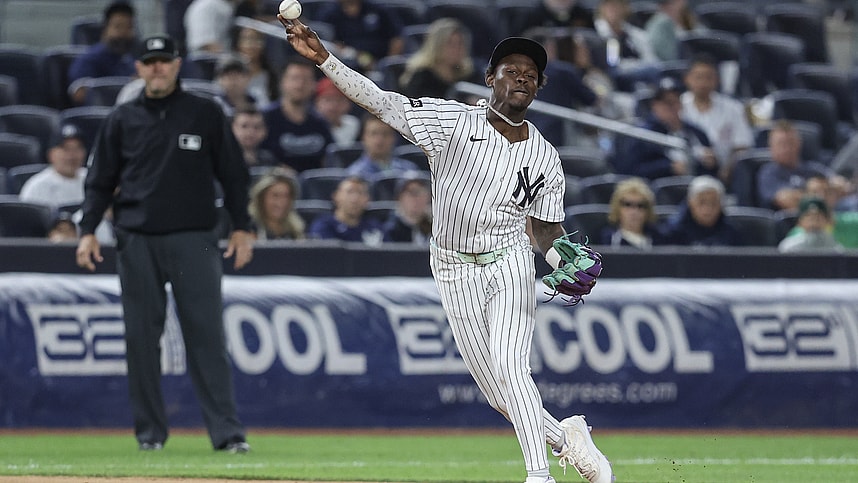 MLB: Athletics at New York Yankees, jazz chisholm