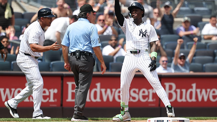 MLB: Athletics at New York Yankees, jazz chisholm