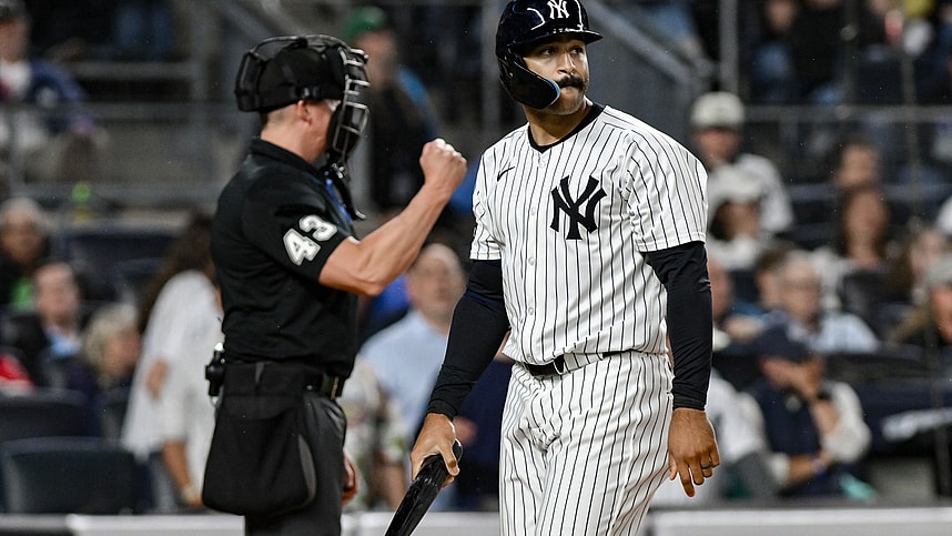 MLB: Boston Red Sox at New York Yankees, trent grisham