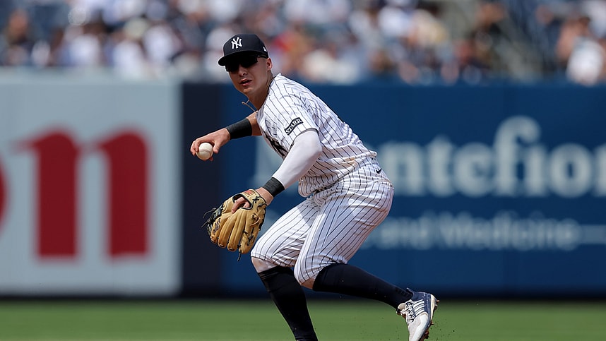 MLB: Los Angeles Angels at New York Yankees, anthony volpe