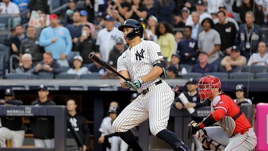 MLB: Los Angeles Angels at New York Yankees, giancarlo stanton