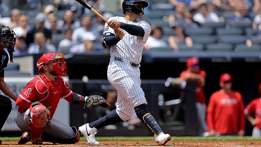 MLB: Los Angeles Angels at New York Yankees, trent grisham