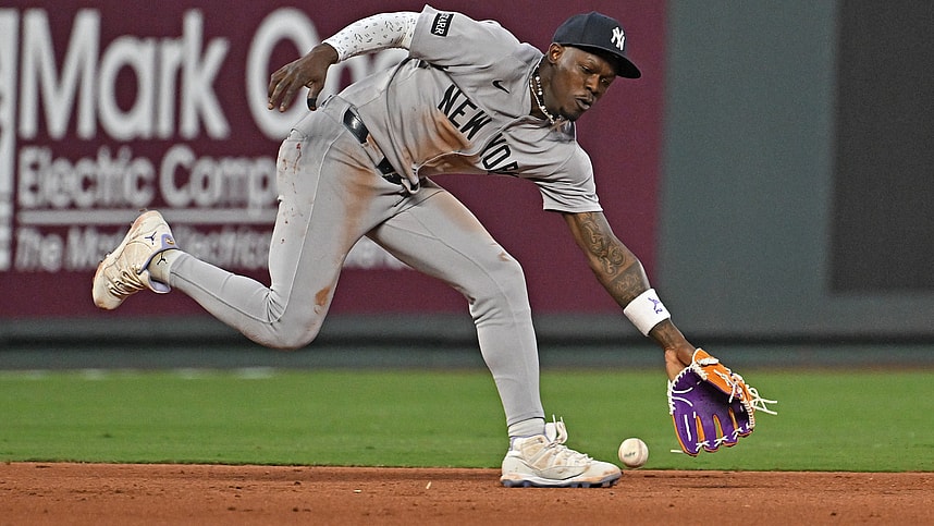 MLB: New York Yankees at Kansas City Royals, jazz chisholm