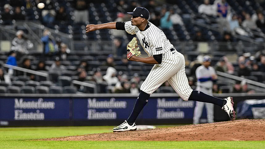 MLB: Texas Rangers at New York Yankees, yerry de los santos