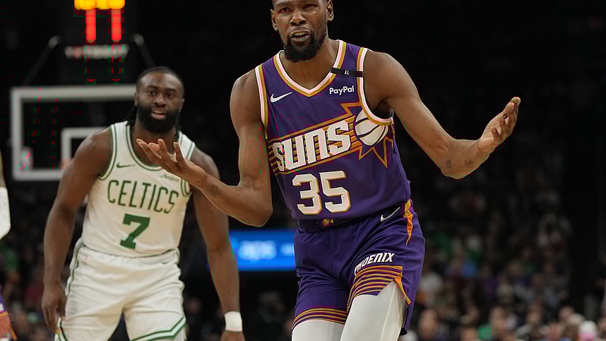NBA: Boston Celtics at Phoenix Suns, kevin durant, knicks