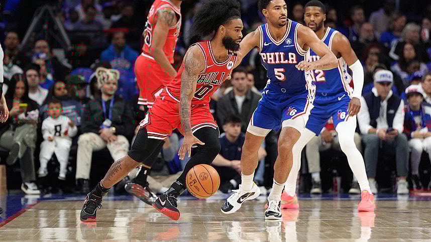 NBA: Chicago Bulls at Philadelphia 76ers, coby white, knicks