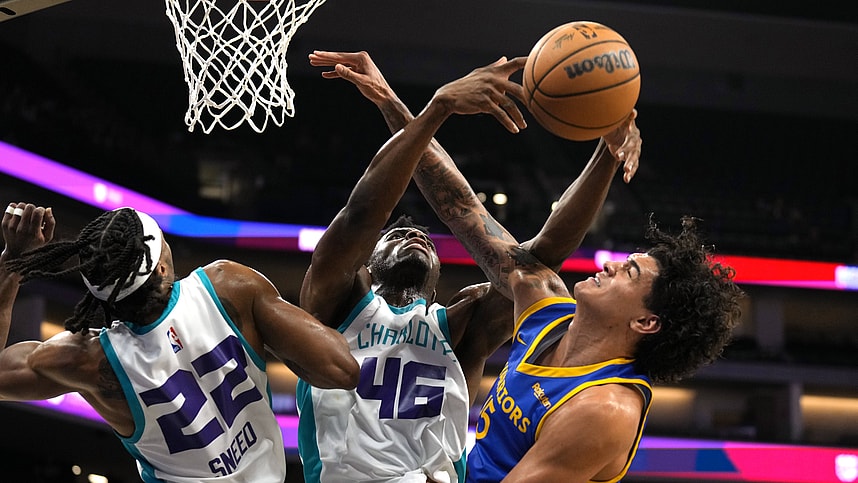 NBA: Kings Summer Classic-Golden State Warriors at Charlotte Hornets, James Nnaji, knicks