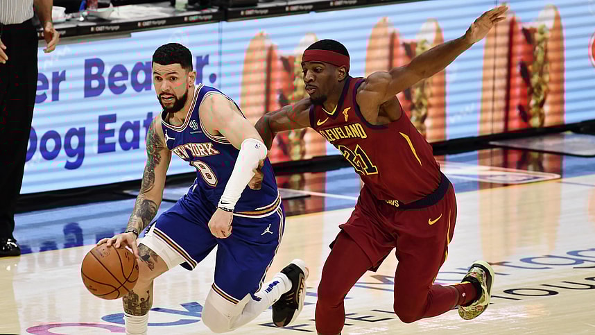 NBA: New York Knicks at Cleveland Cavaliers