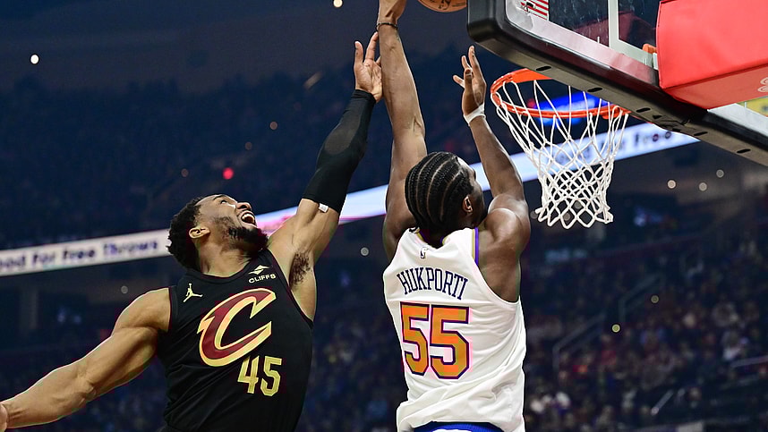 NBA: New York Knicks at Cleveland Cavaliers, ariel hukporti