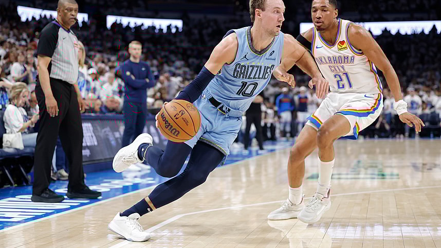 NBA: Playoffs-Memphis Grizzlies at Oklahoma City Thunder, luke kennard, knicks