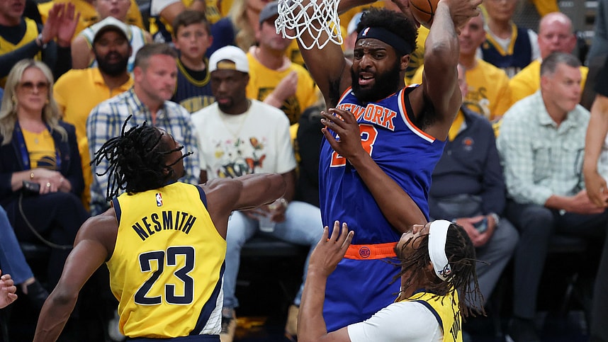 NBA: Playoffs-New York Knicks at Indiana Pacers