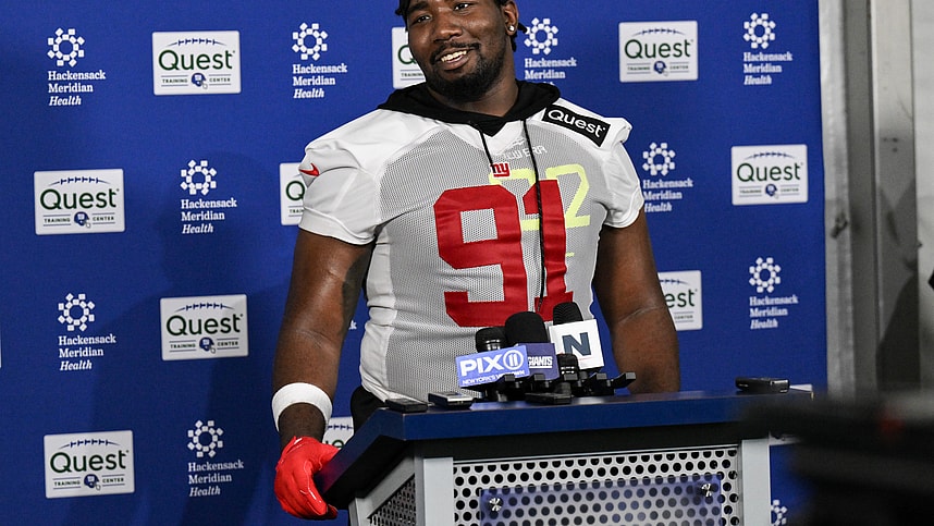 NFL: New York Giants Rookie Minicamp, darius alexander